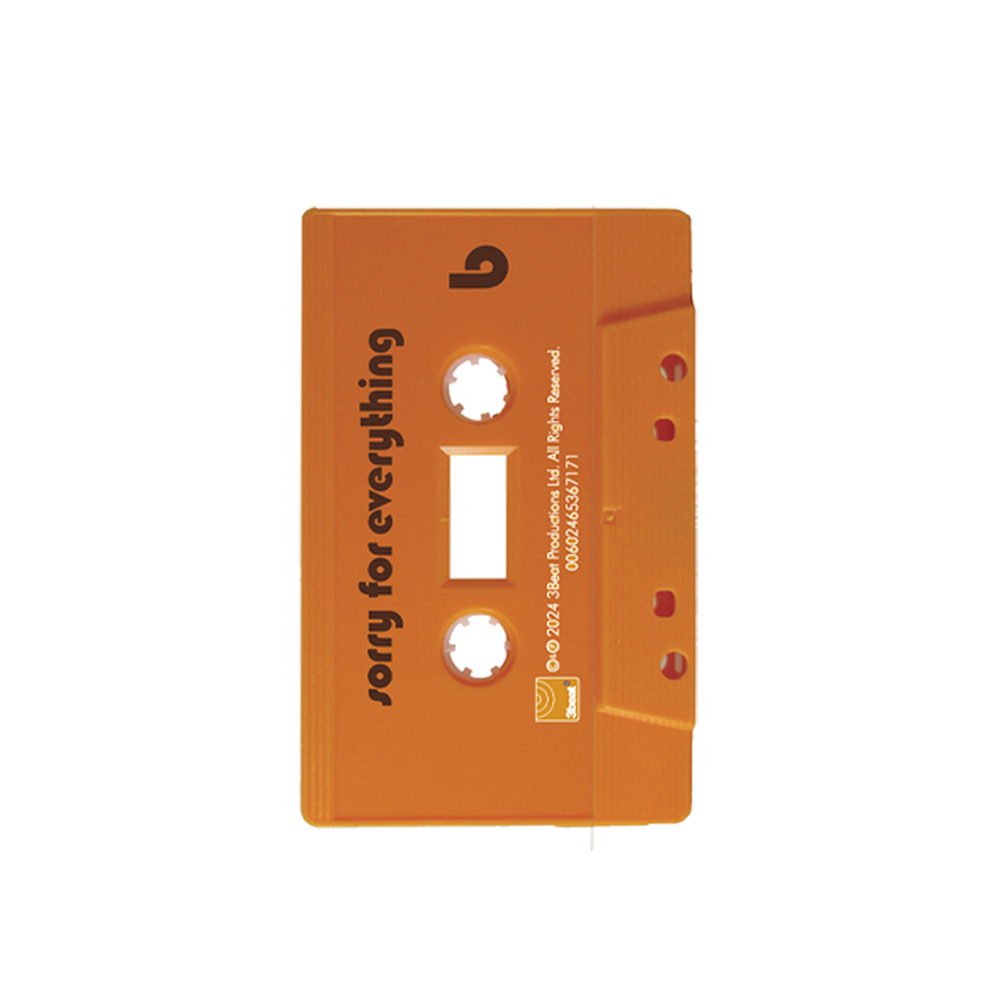 Michael Aldag - Limited Edition ‘sorry for everything’ Ginger Cassette 